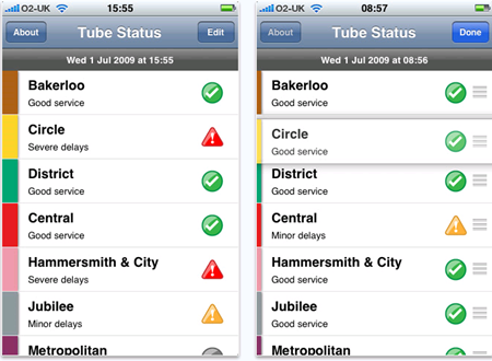 London Tube Status