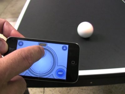 Sphero is a robotic ball that can be controlled by your smartphone.