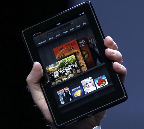 图4 亚马逊的 Kindle Fire 仅允许通过自带的市场安装应用