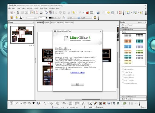 LibreOfficeνй 