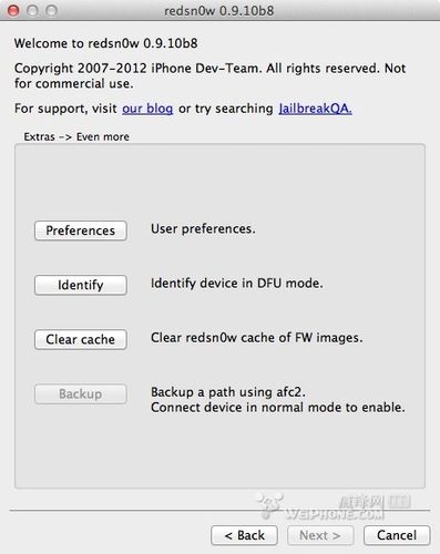 iOSԽ������RedSn0w 0.9.10b8����