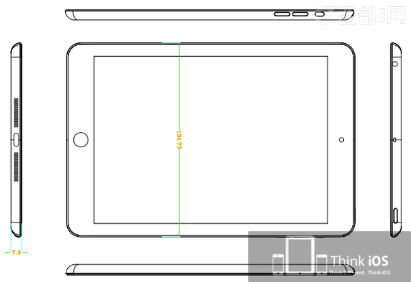 iPad Mini����ϸ���ع⣺��������7.3mm���