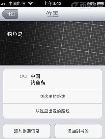 ƻ��iOS6��ͼ���ܼ�ª�����㵺�����б�