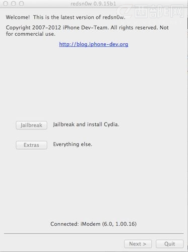 红雪redsn0w 0.9.15b1下载 支持iOS6越狱