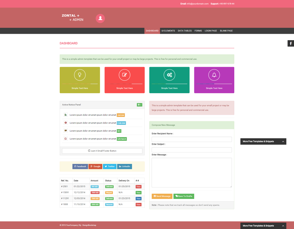 zontal-free-bootstrap-admin