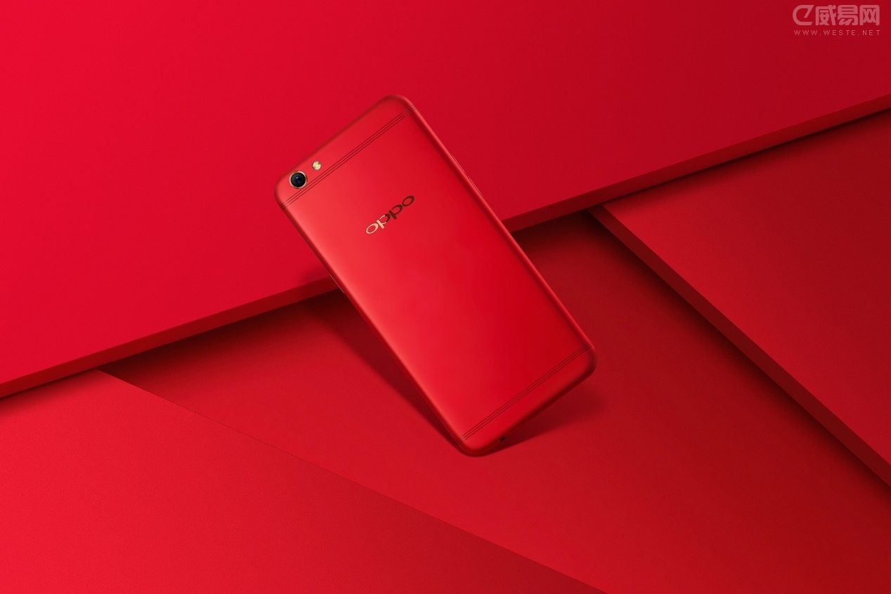 彰显红的美 时尚手机OPPO R9s新年特别版图赏_手机_威易网