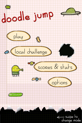 涂鸦跳跃(Doodle Jump)