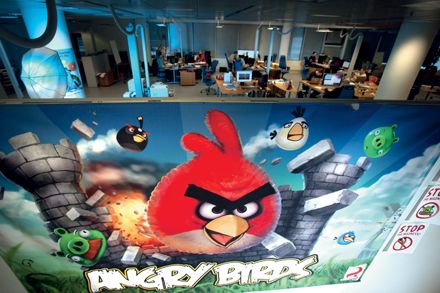 愤怒的小鸟下载超5千万