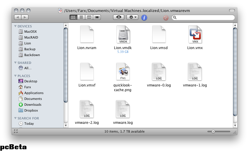 用VMware虚拟机安装Mac OS X Lion的方法