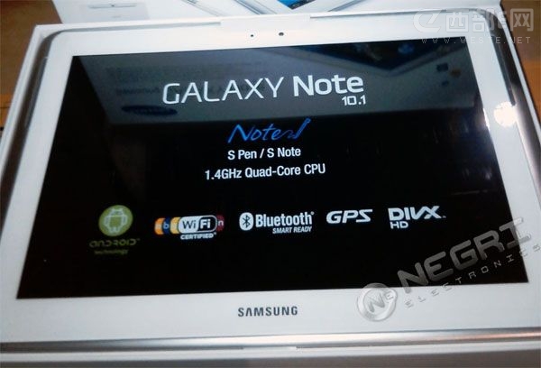 三星Galaxy Note 10.1四核平板将于下周发布