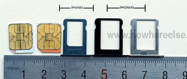 iPhone5的home键与nano-SIM卡谍照曝光