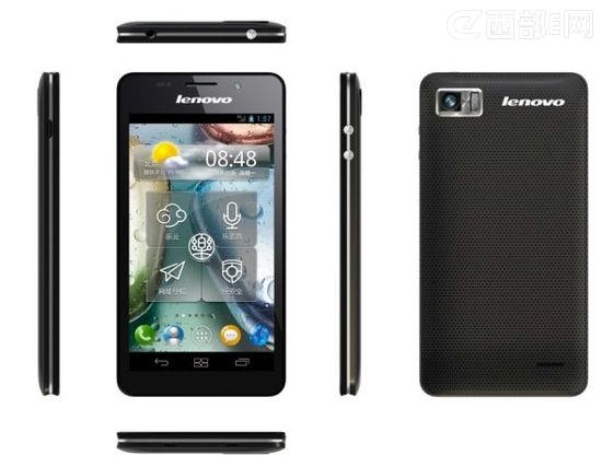 联想发布乐五寸大屏四核手机 PK 小米二代