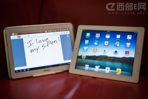 三星Galaxy Note 10.1无法击败New iPad