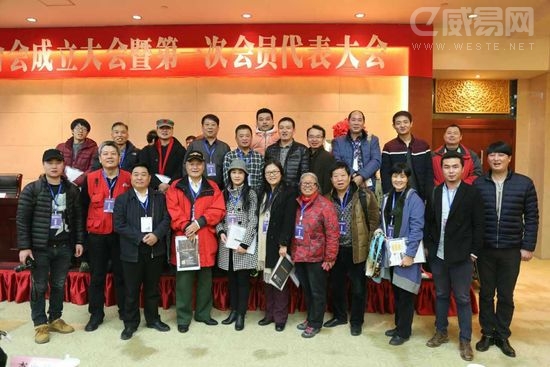 陕西省新媒体联合会的自媒体达人合影