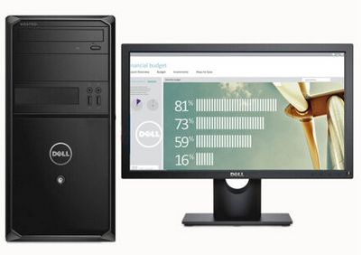 戴尔(dell)成就vostro 3800-r6308 台式电脑(i3-4170 4g 500g dvd