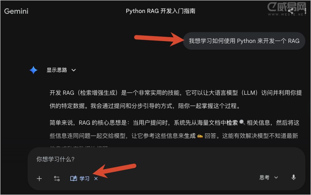 gemini 帮我学习