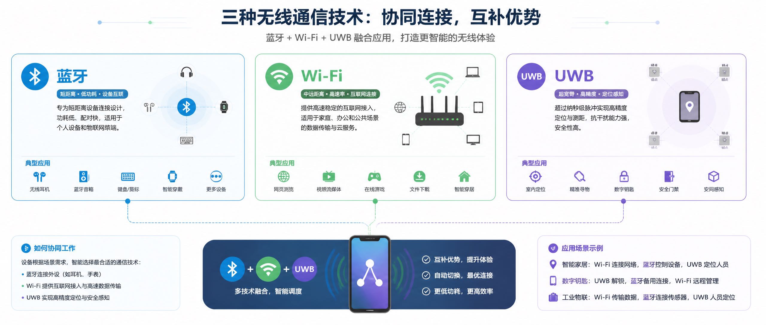��������ģʽ��⣺����+Wi-Fi+UWB һ��Э��ȫ�ɵ���